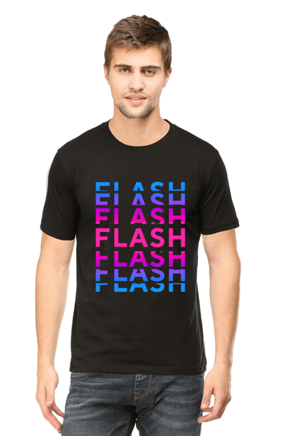 Flash Men's T Shirt Black