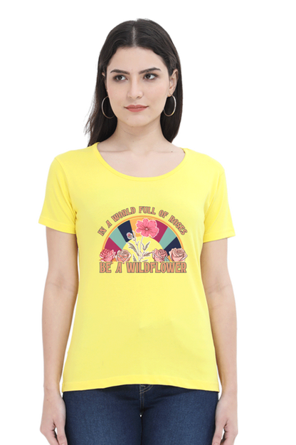 Wildflower T Shirts For Women