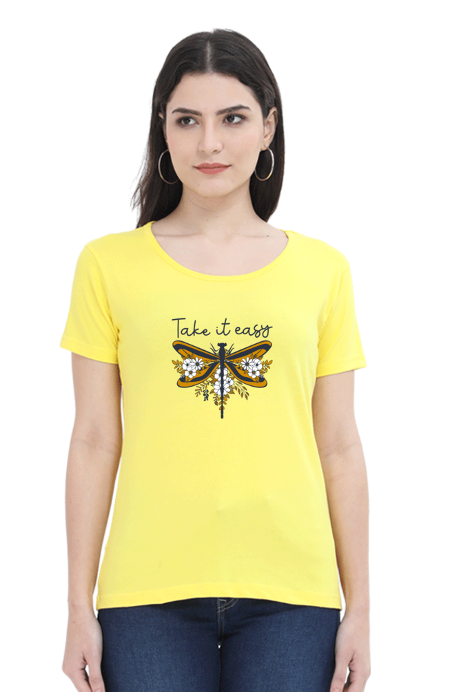 Take It Easy T Shirts For Women