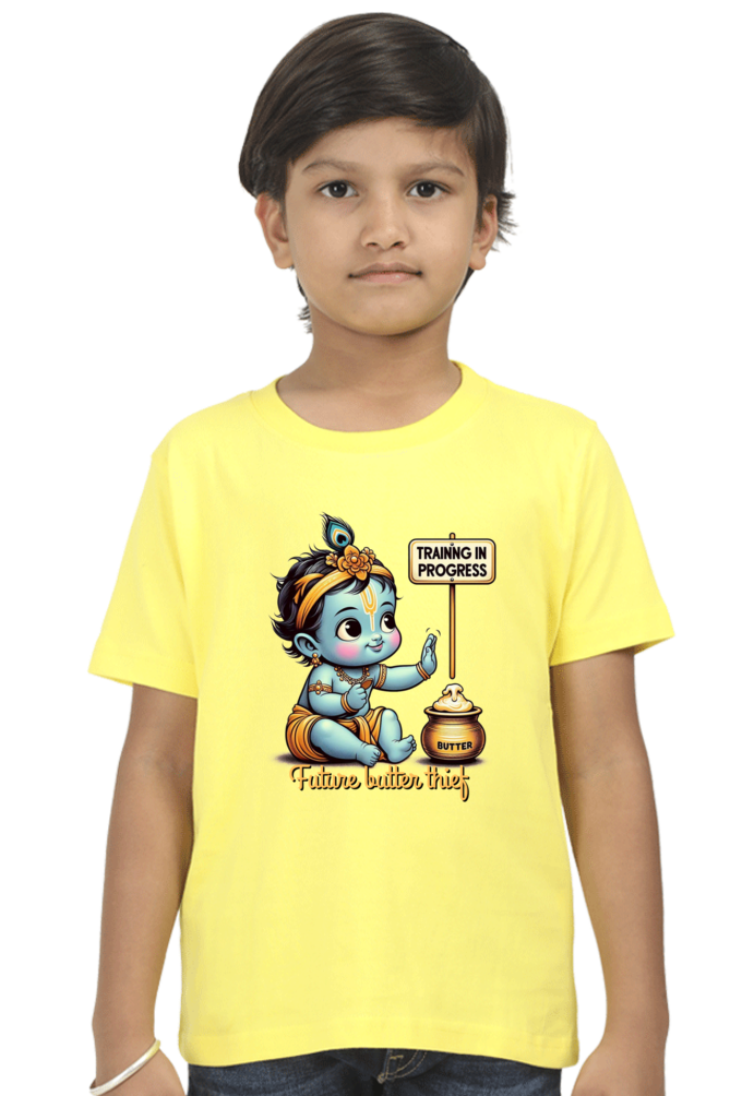 Future Butter Thief Janmashtami Boy's T Shirts