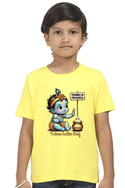 Future Butter Thief Janmashtami Boy's T Shirts