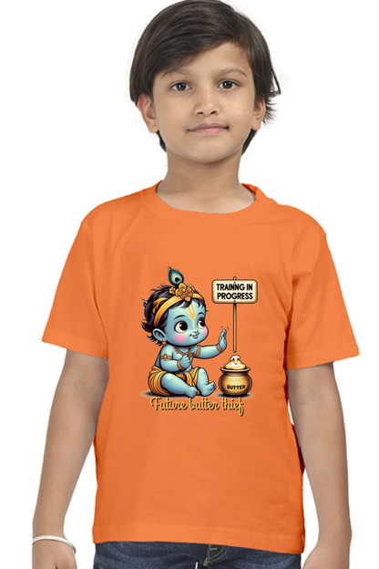 Future Butter Thief Janmashtami Boy's T Shirts