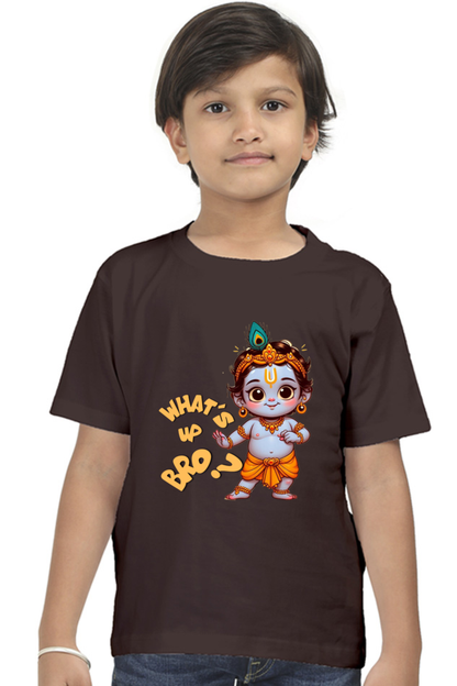 Whats Up Bro? Janmashtami Boy's T Shirts