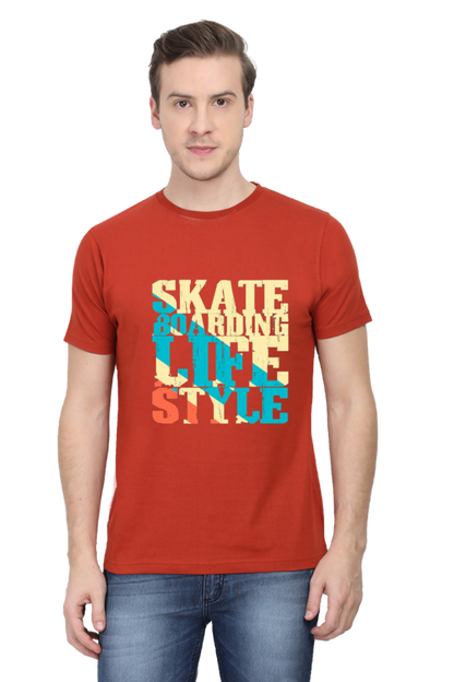 Skate Boarding Life Style Brick Red