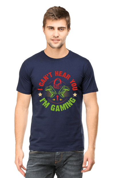 I Cant Hear You I Am Gaming - Men's T Shirt Navy Blue