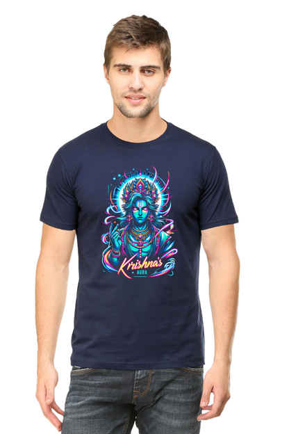 Krishna's Aura Janmashtami Men's T Shirts