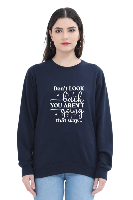 Sweatshirt For Women and Girl's Navy Blue