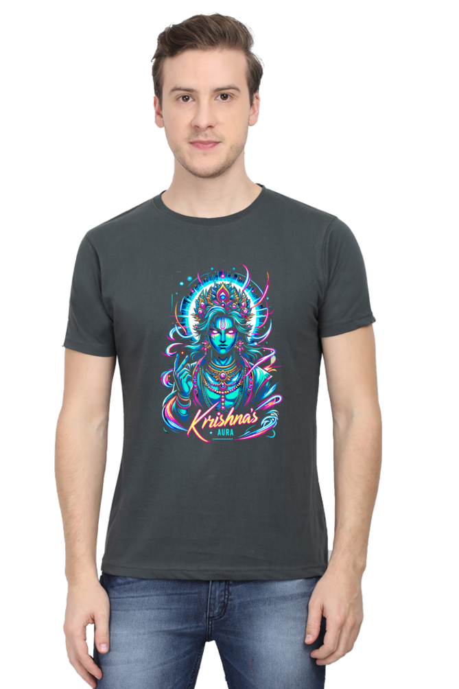 Krishna's Aura Janmashtami Men's T Shirts