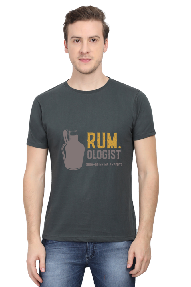 Rum - Ologist Men's T Shirt Steel Grey