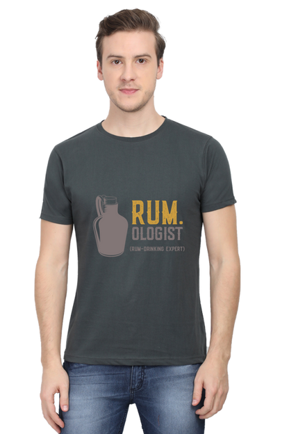 Rum - Ologist Men's T Shirt Steel Grey