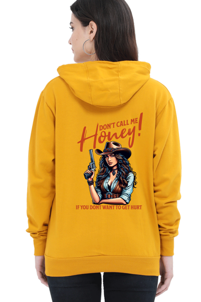 Hoodie For Girls and Women Mustard Yellow