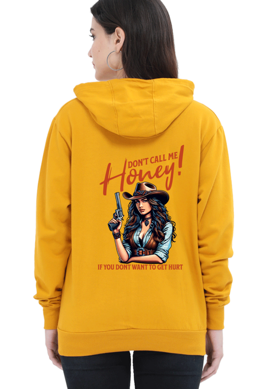 Hoodie For Girls and Women Mustard Yellow