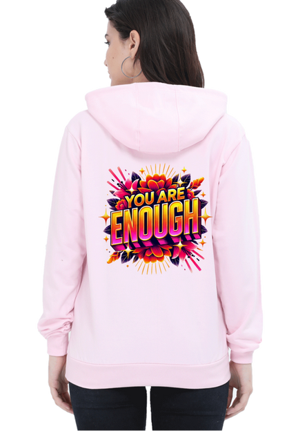 Hoodie For Girls and Women Light Baby Pink