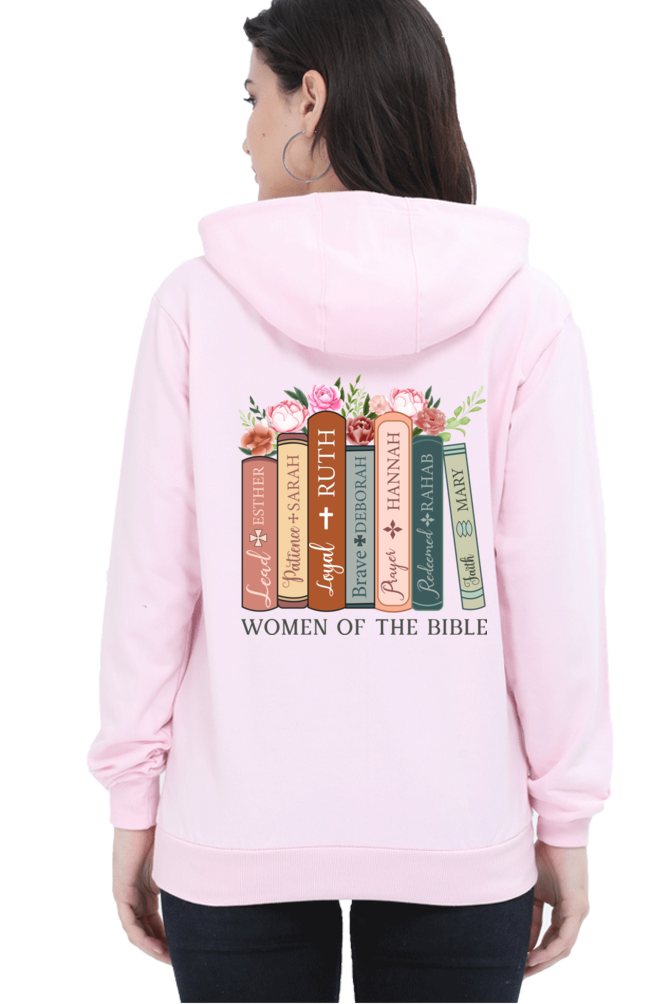 Girls & Women Hoodie Light Baby Pink