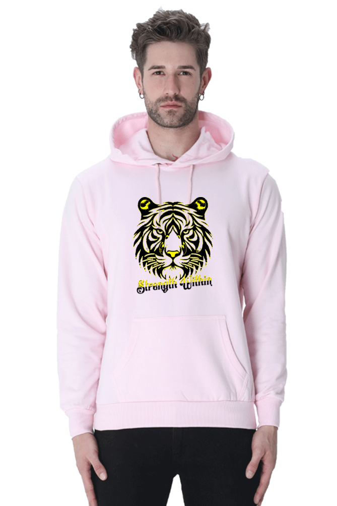 Men's Hoodie Light Baby Pink