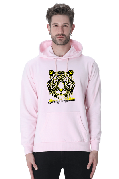 Men's Hoodie Light Baby Pink