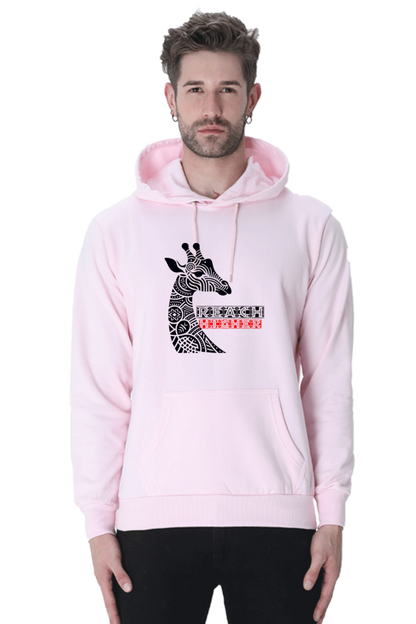 Men's Hoodie Light Baby Pink