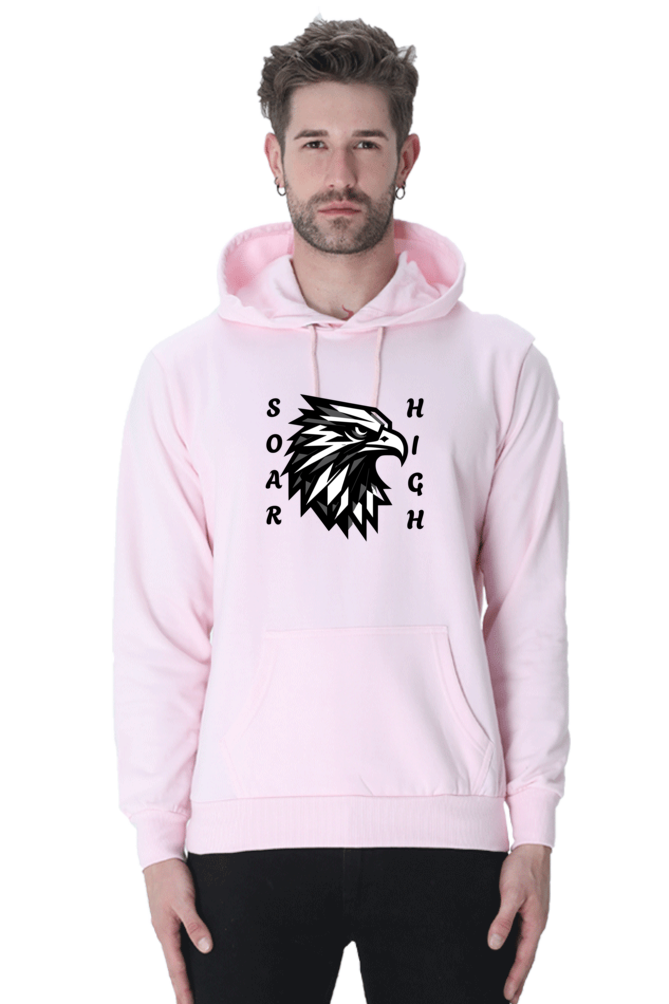 Men's Hoodie Light Baby Pink