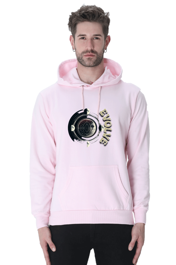 Men's Hoodie Light Baby Pink