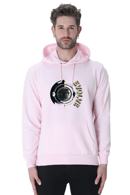 Men's Hoodie Light Baby Pink