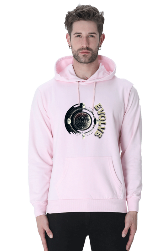 Men's Hoodie Light Baby Pink