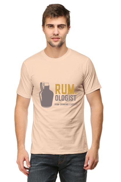 Rum - Ologist Men's T Shirt Peach