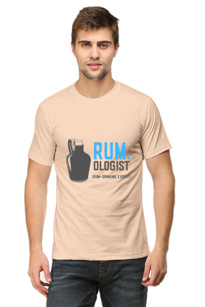 Rum - Ologist Men's T Shirt Peach