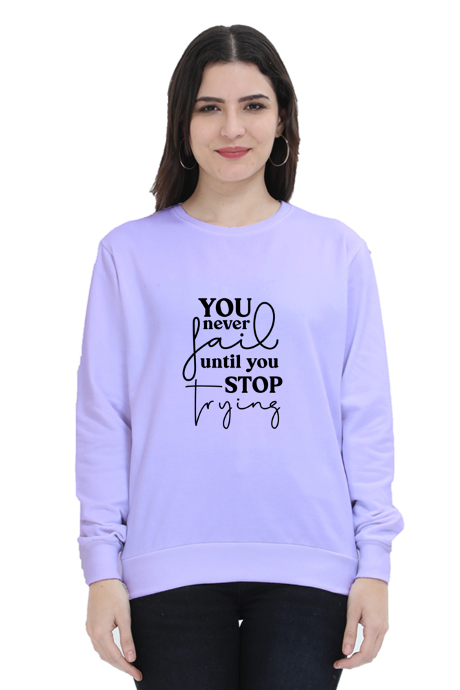 Sweatshirt For Women and Girl's Lavender