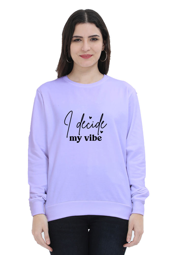 Sweatshirt For Women and Girl's Lavender