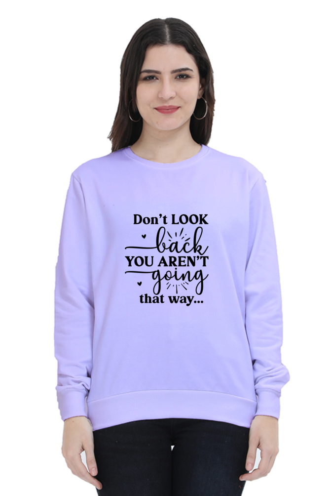 Sweatshirt For Women and Girl's Lavender