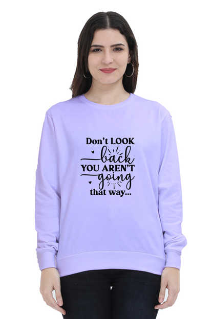 Sweatshirt For Women and Girl's Lavender