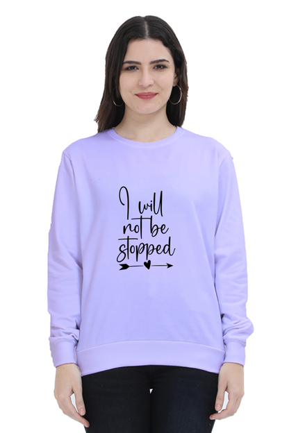 Women and Girl's Sweatshirt Lavender