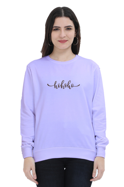 Women and Girl's Sweatshirt Lavender