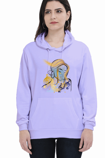 "Divine Elegance" Unisex Hoodie For Women and Girls Lavender