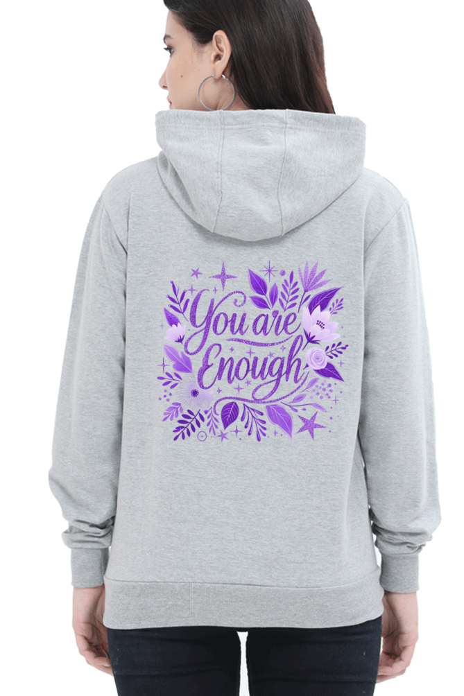 Hoodie For Girls and Women Grey Melange