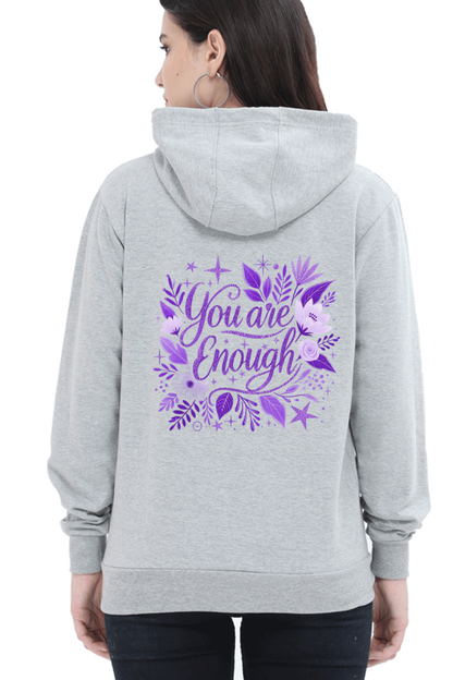 Hoodie For Girls and Women Grey Melange