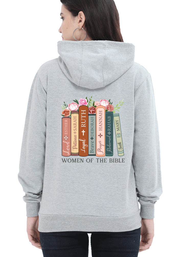 Girls & Women Hoodie Grey Melange