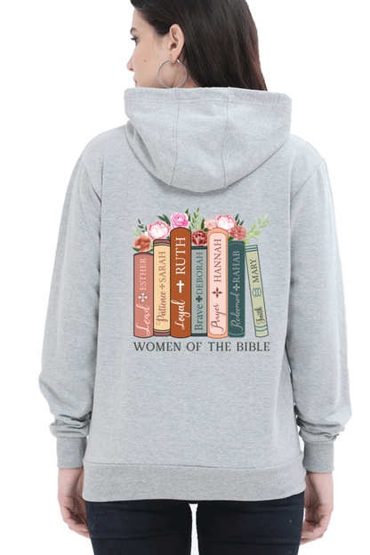 Girls & Women Hoodie Grey Melange