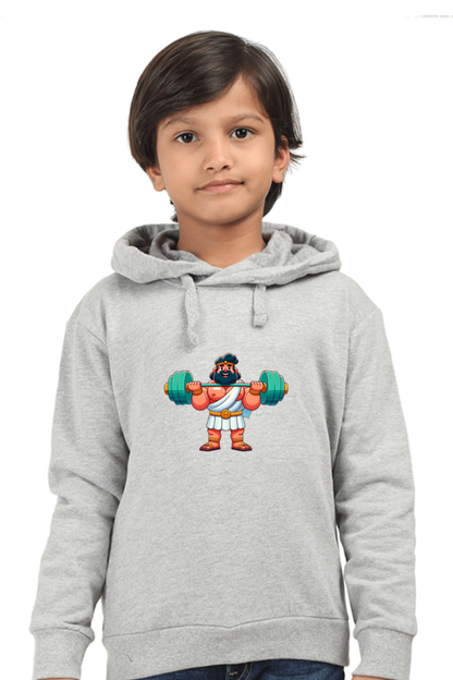 Boy's Hoodie Grey Melange