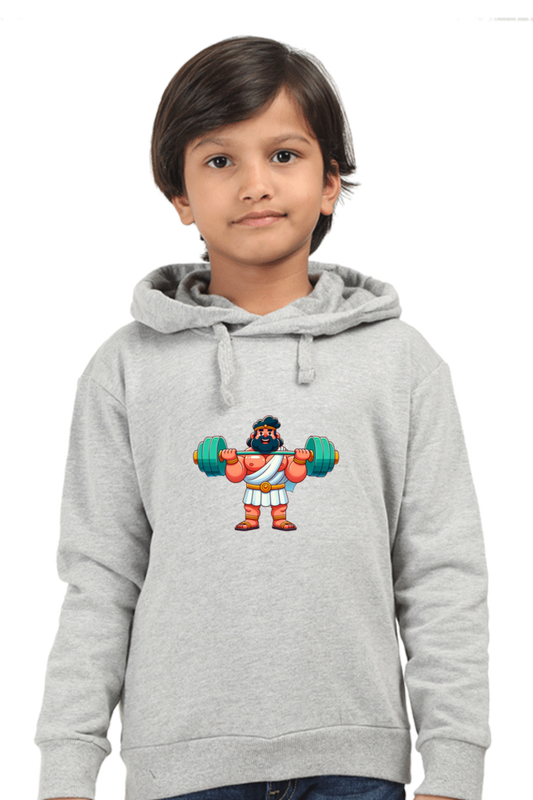 Boy's Hoodie Grey Melange