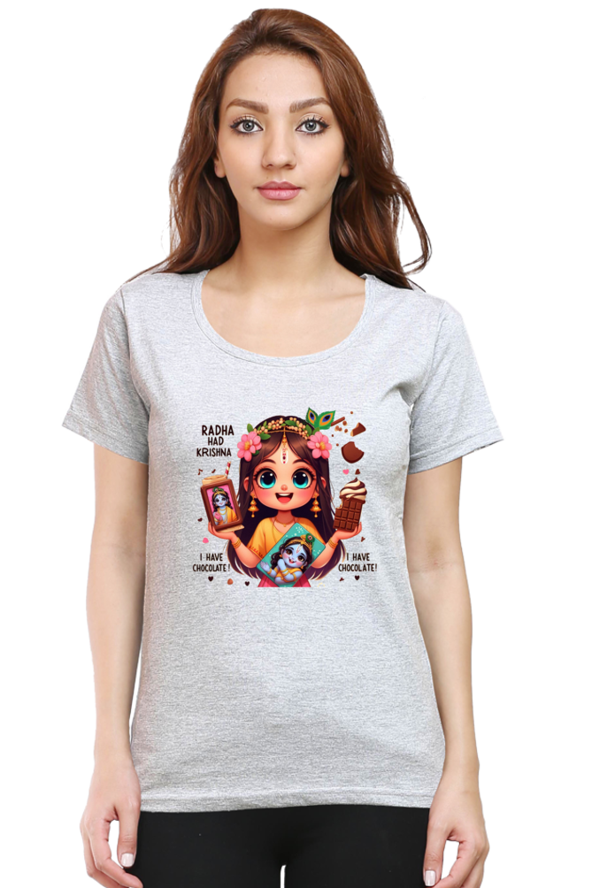 Radha Had Krishna Janmashtami Women T Shirts