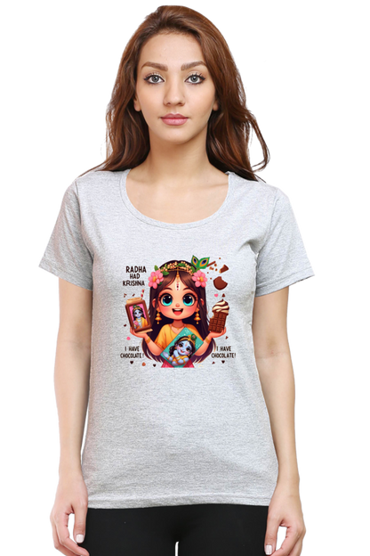 Radha Had Krishna Janmashtami Women T Shirts