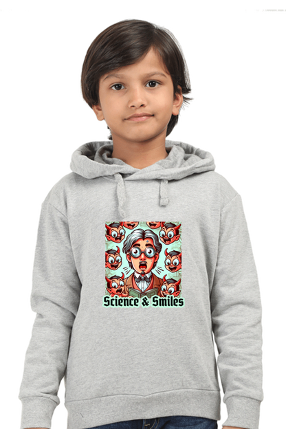 Boy's Hoodie Grey Melange