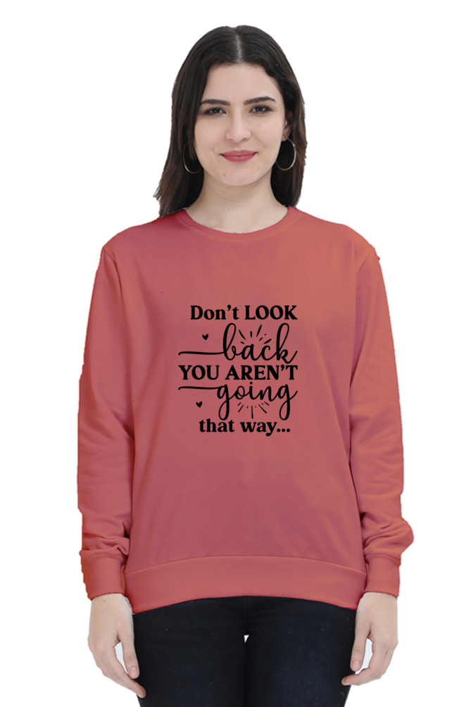 Sweatshirt For Women and Girl's Coral