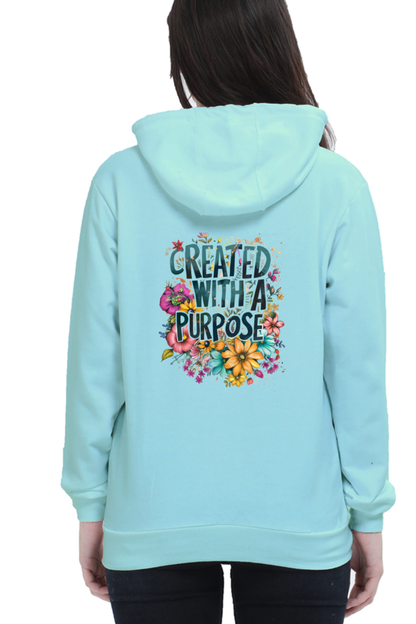 Girls & Women Hoodie Mint