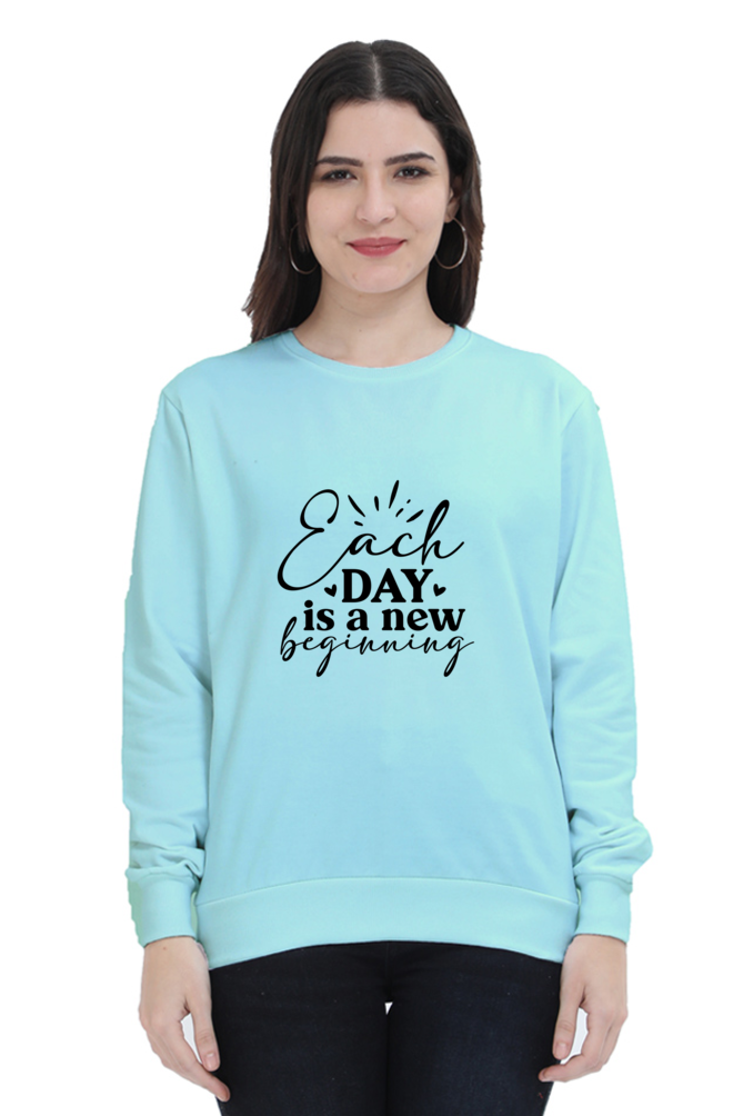 Women and Girl's Sweatshirt Mint