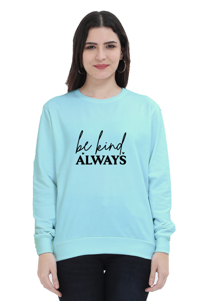 Sweatshirt For Women and Girl's Mint