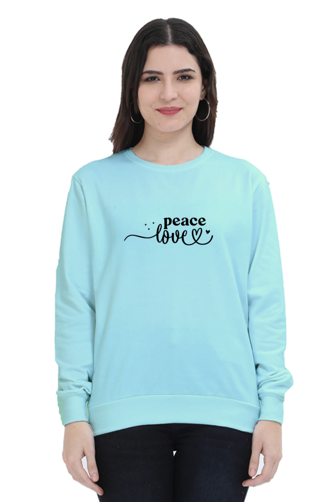 Women and Girl's Sweatshirt Mint