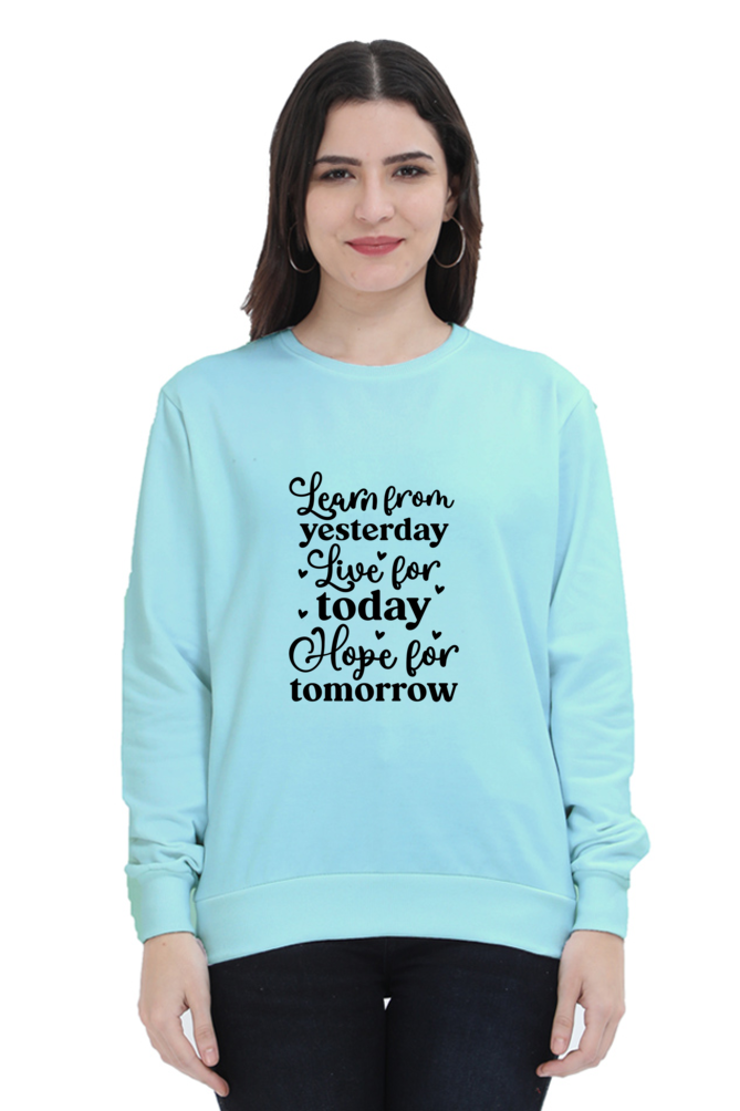 Sweatshirt For Women and Girl's Mint