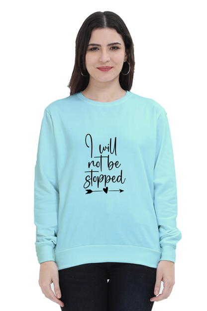 Women and Girl's Sweatshirt Mint